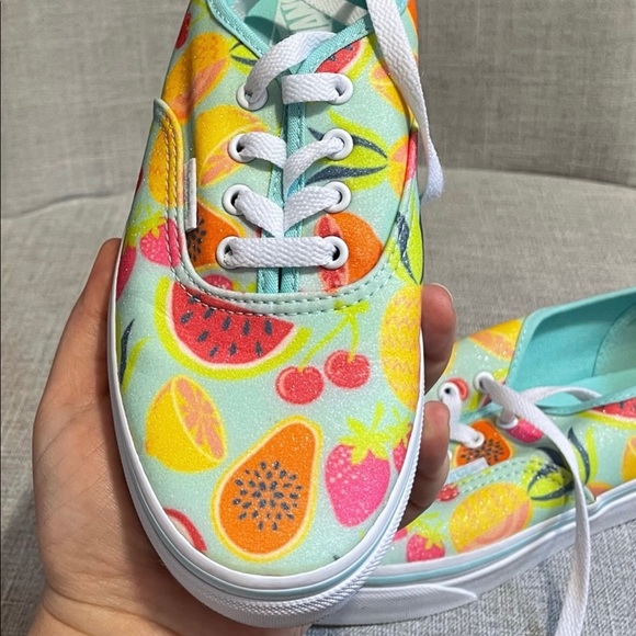 Vans Authentic Fruits Island Girl Shoes Size US 5 - Picture 4 of 6